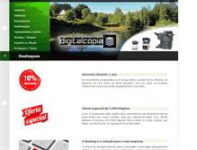 Tablet Screenshot of digitalcopia.com